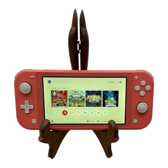 Nintendo Switch Lite 32 GB Gaming Console - Coral Some Game Loaded - Picture 1 of 8